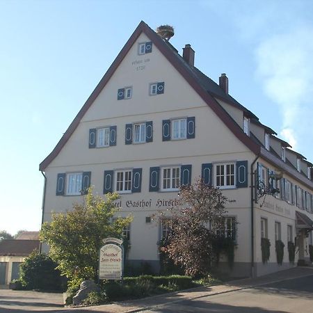 Ostrach Gasthof Landhotel Hirsch מראה חיצוני תמונה